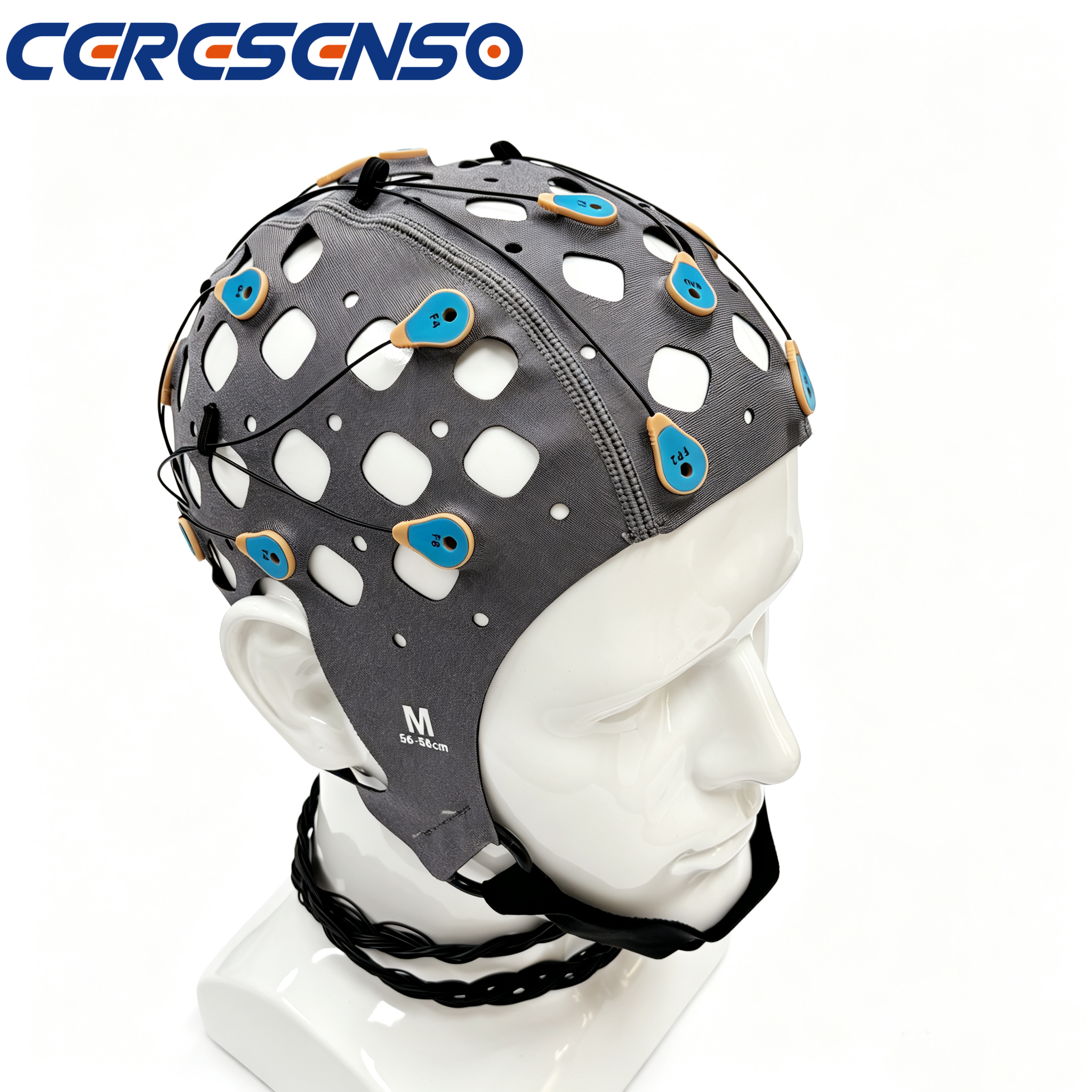 Ceresenso TMS Compatible EEG Positioning Cap